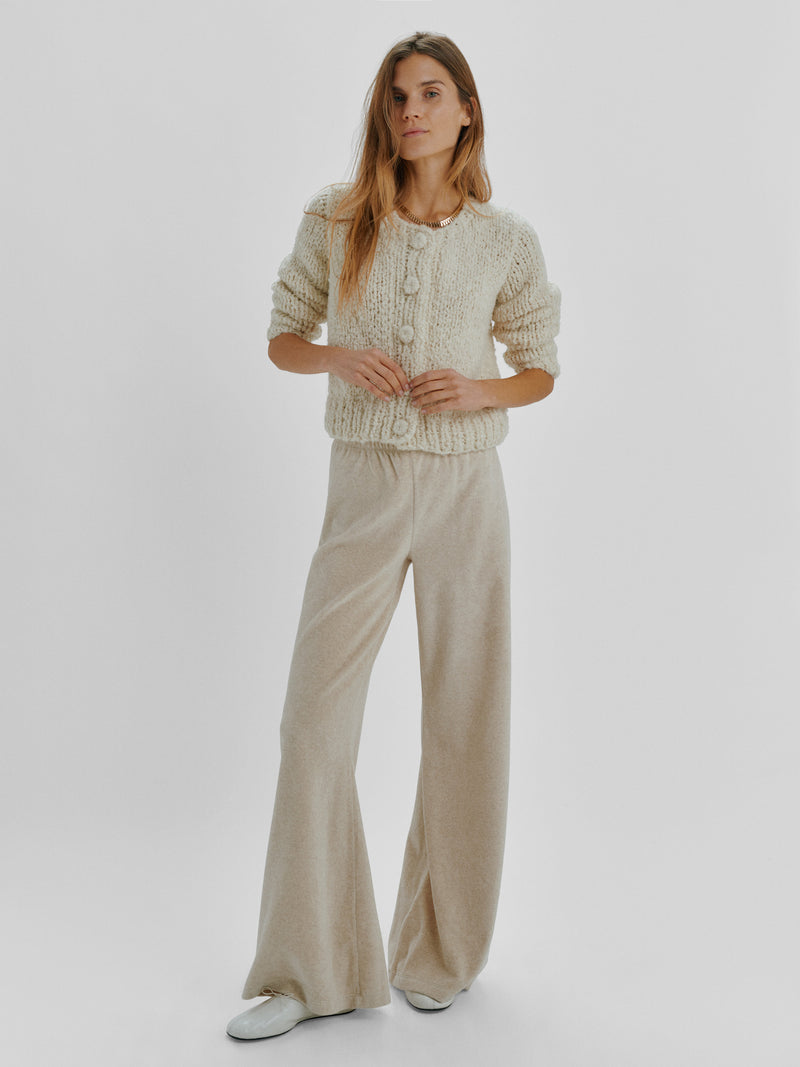 Suzie Kondi The Bleta Cardigan In Boucle Cashmere