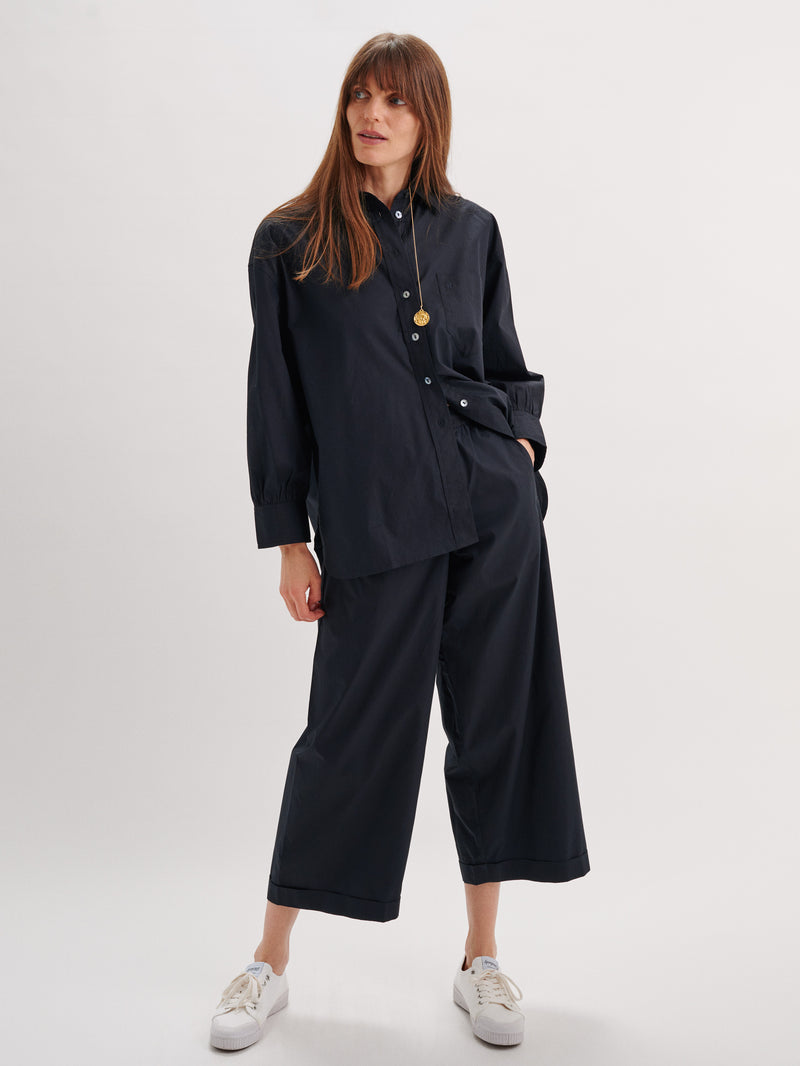 Suzie Kondi The Finance Pants In Cotton Poplin