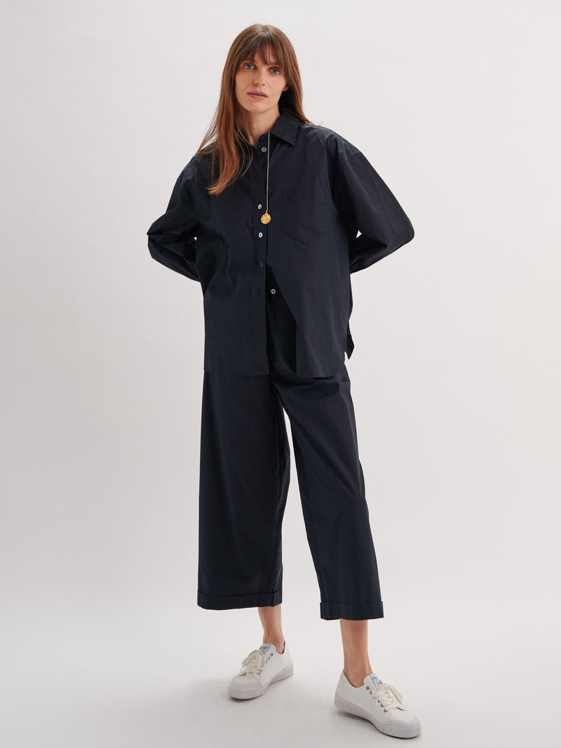 Suzie Kondi The Finance Pants In Cotton Poplin