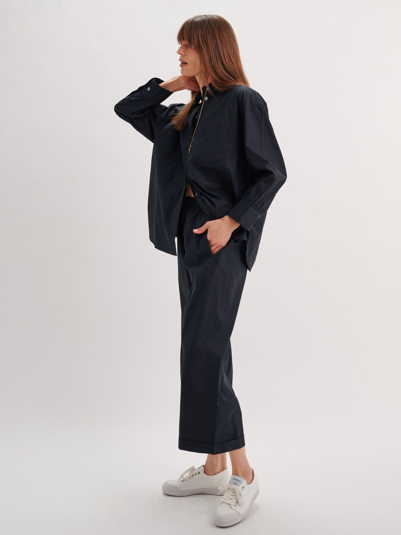 Suzie Kondi The Finance Pants In Cotton Poplin