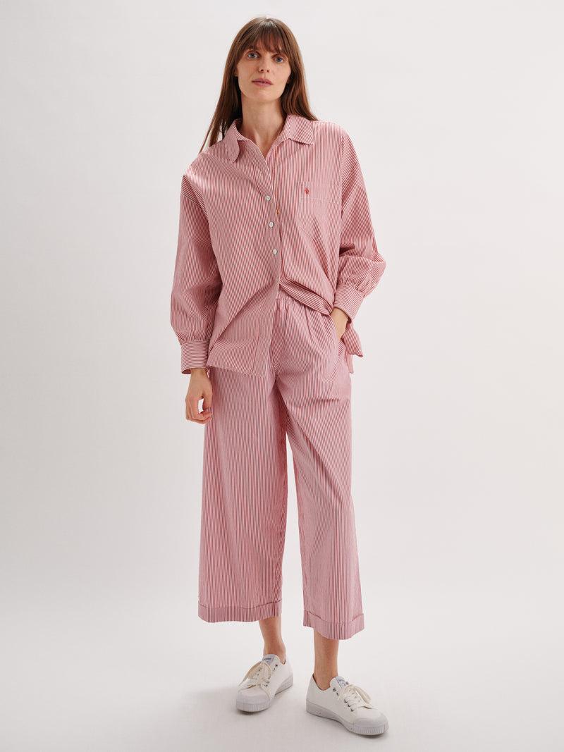 Suzie Kondi The Finance Pants In Cotton Poplin