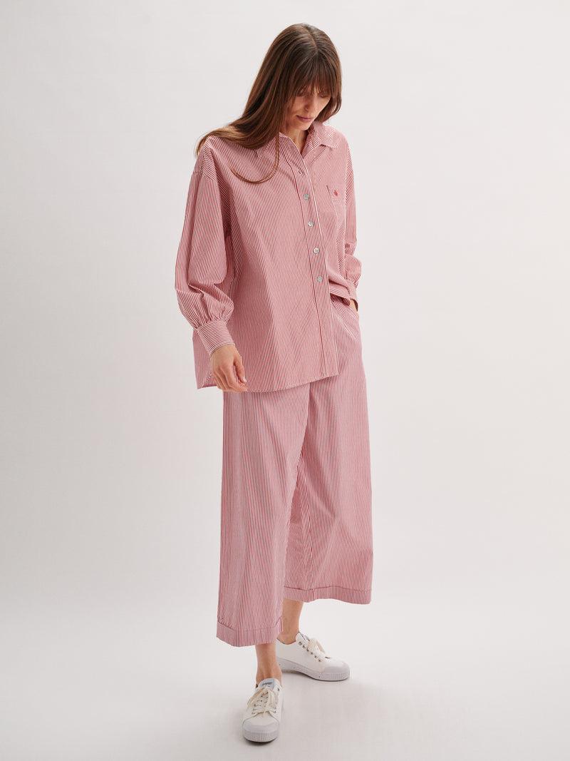 Suzie Kondi The Finance Pants In Cotton Poplin