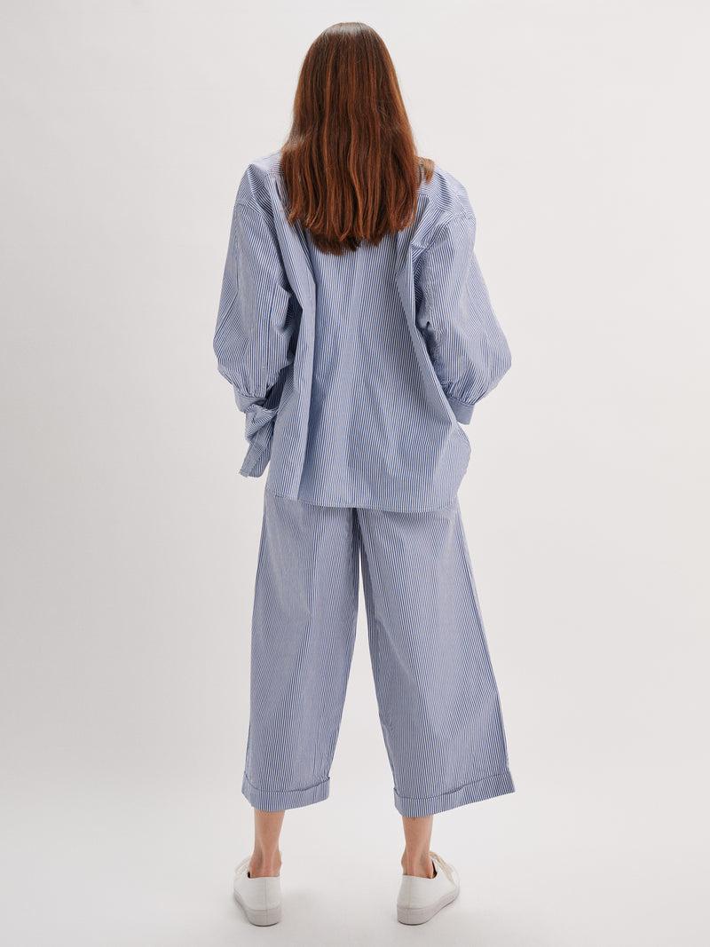 Suzie Kondi The Finance Pants In Cotton Poplin