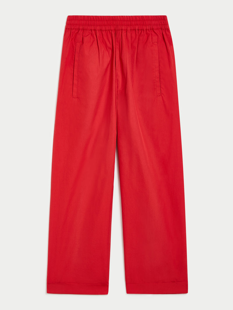 suzie kondi The Finance Pants in Cotton Poplin