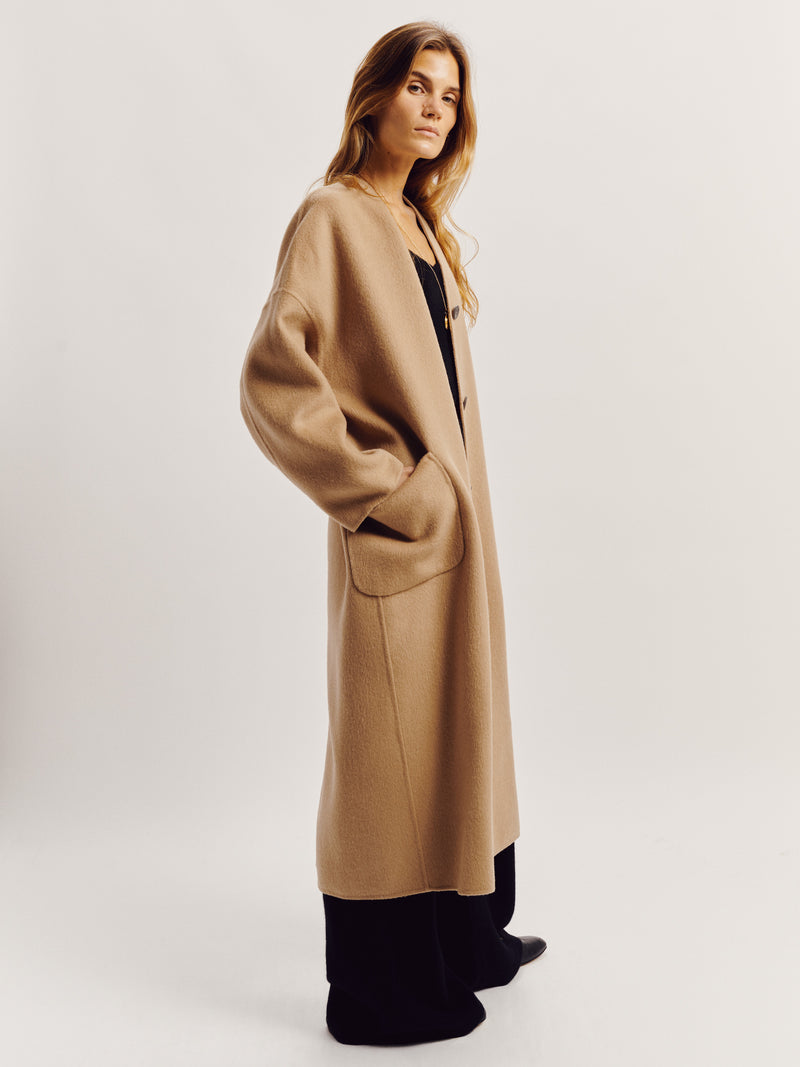 Suzie Kondi The Kyma Coat In Doublefaced Cashmere