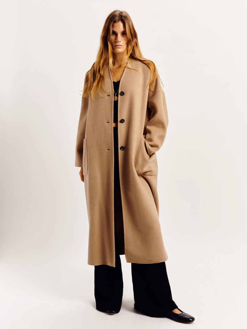Suzie Kondi The Kyma Coat In Doublefaced Cashmere