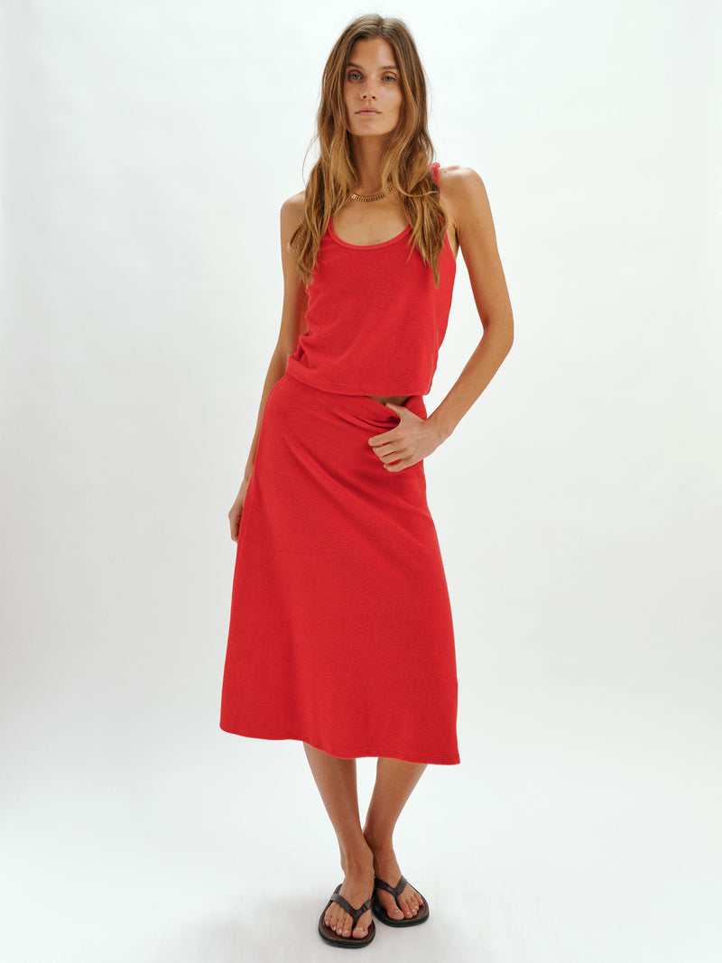 Suzie Kondi The Sienna Skirt In Terry