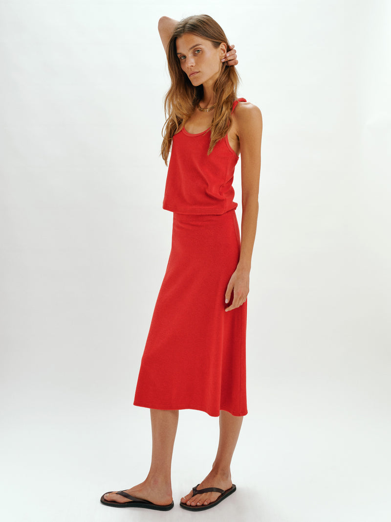 Suzie Kondi The Sienna Skirt In Terry