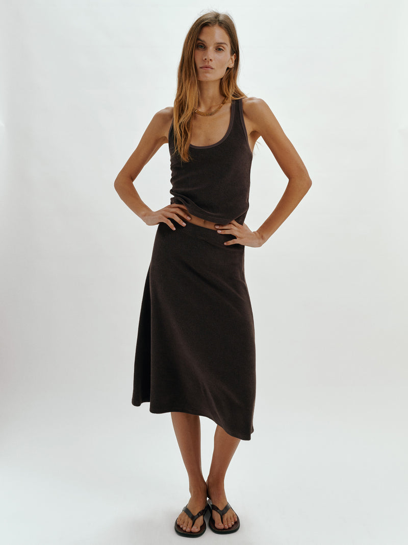 Suzie Kondi The Sienna Skirt In Terry