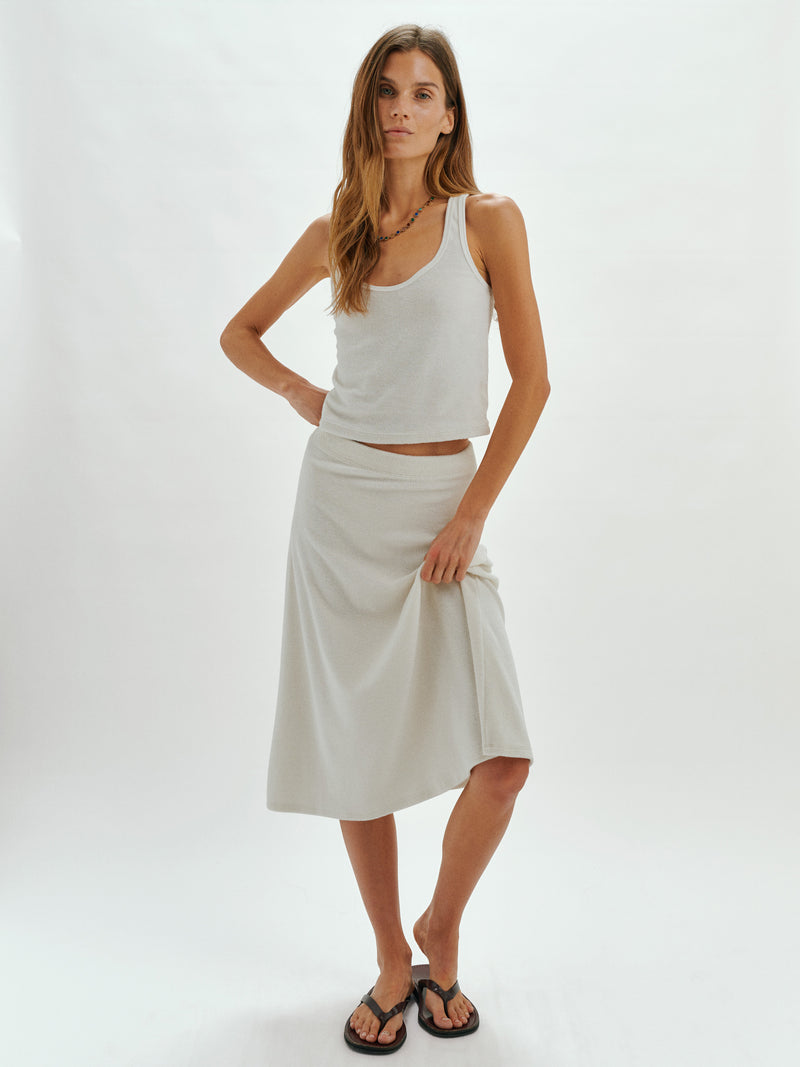 Suzie Kondi The Sienna Skirt In Terry