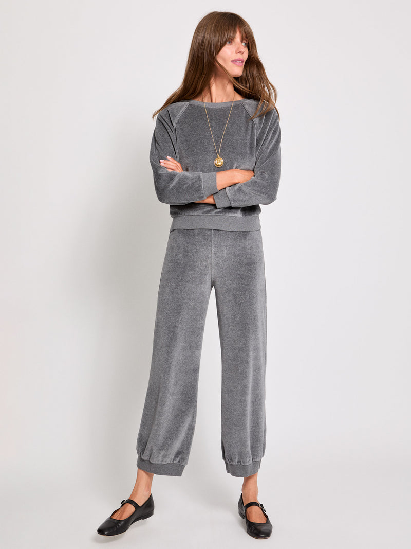 Suzie Kondi Tosk Pants In Velour