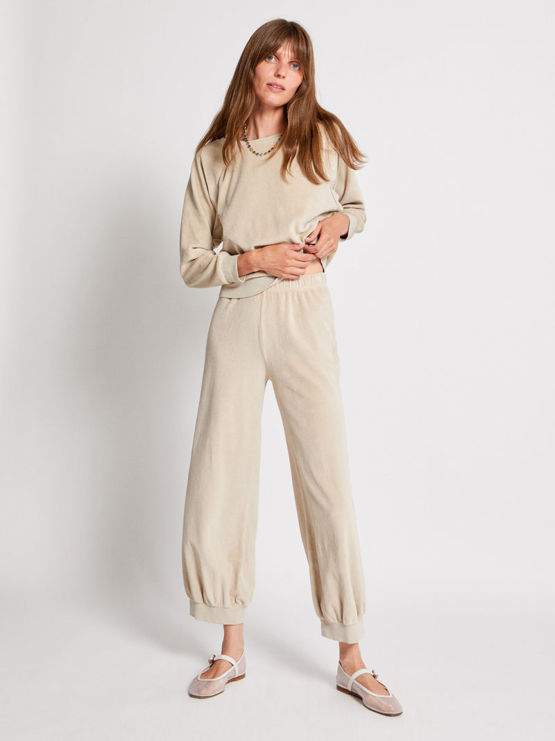 Suzie Kondi Tosk Pants In Velour