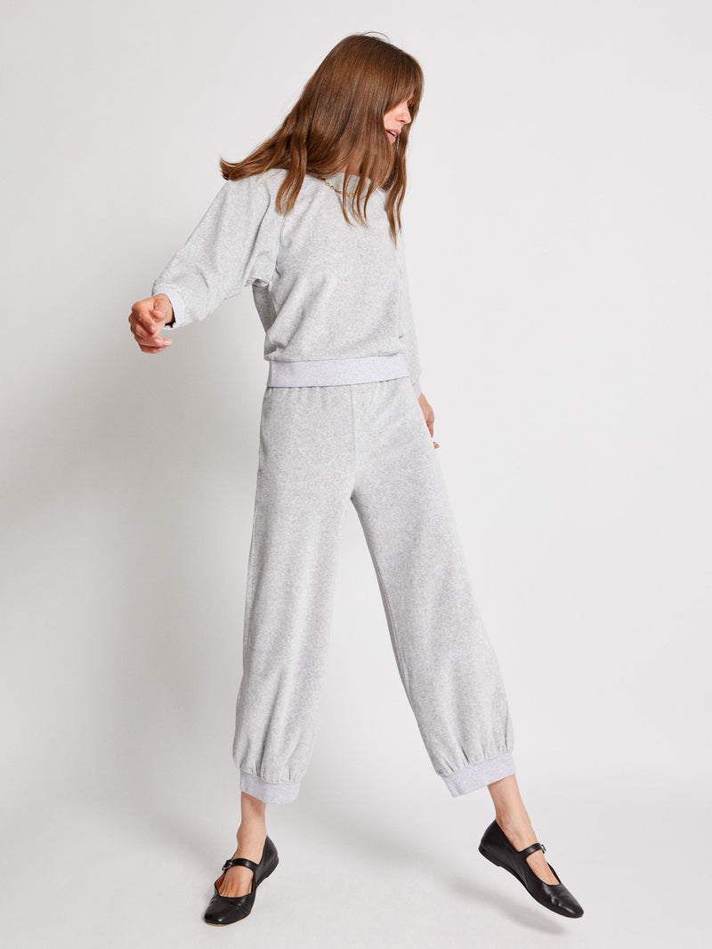 Suzie Kondi Tosk Pants In Velour