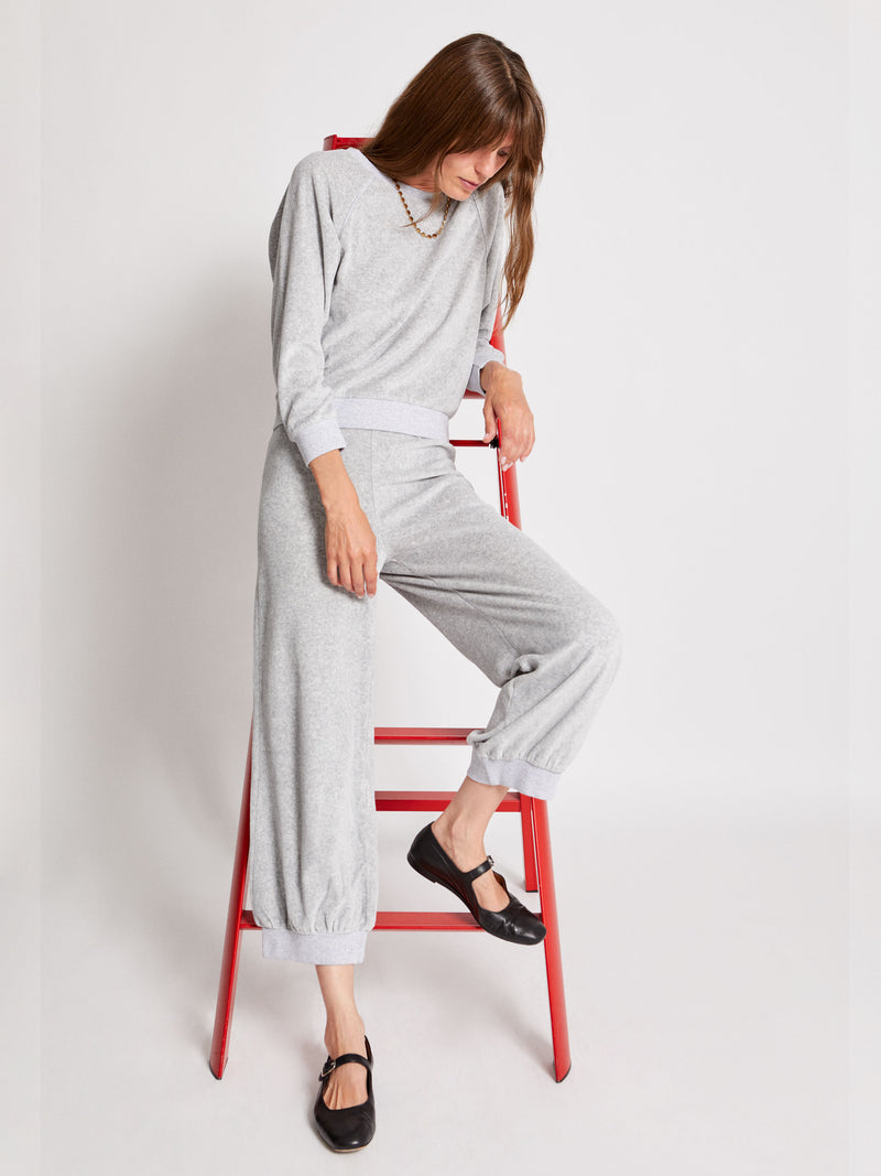 Suzie Kondi Tosk Pants In Velour