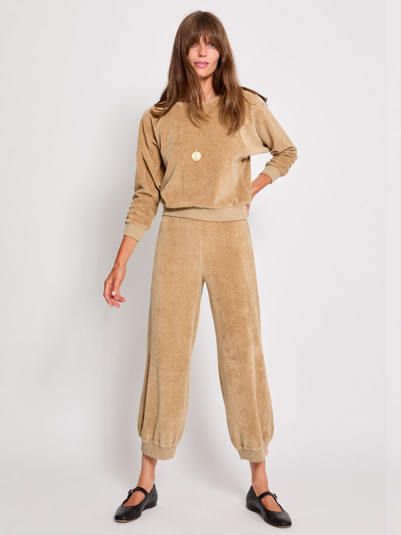 Suzie Kondi Tosk Pants In Velour