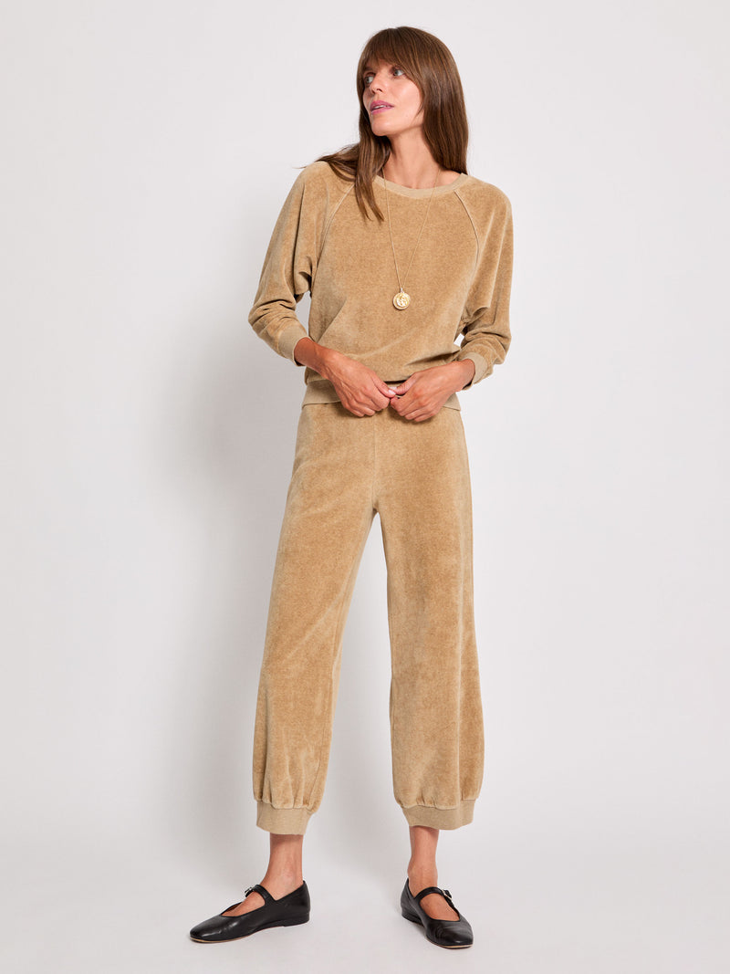 Suzie Kondi Tosk Pants In Velour