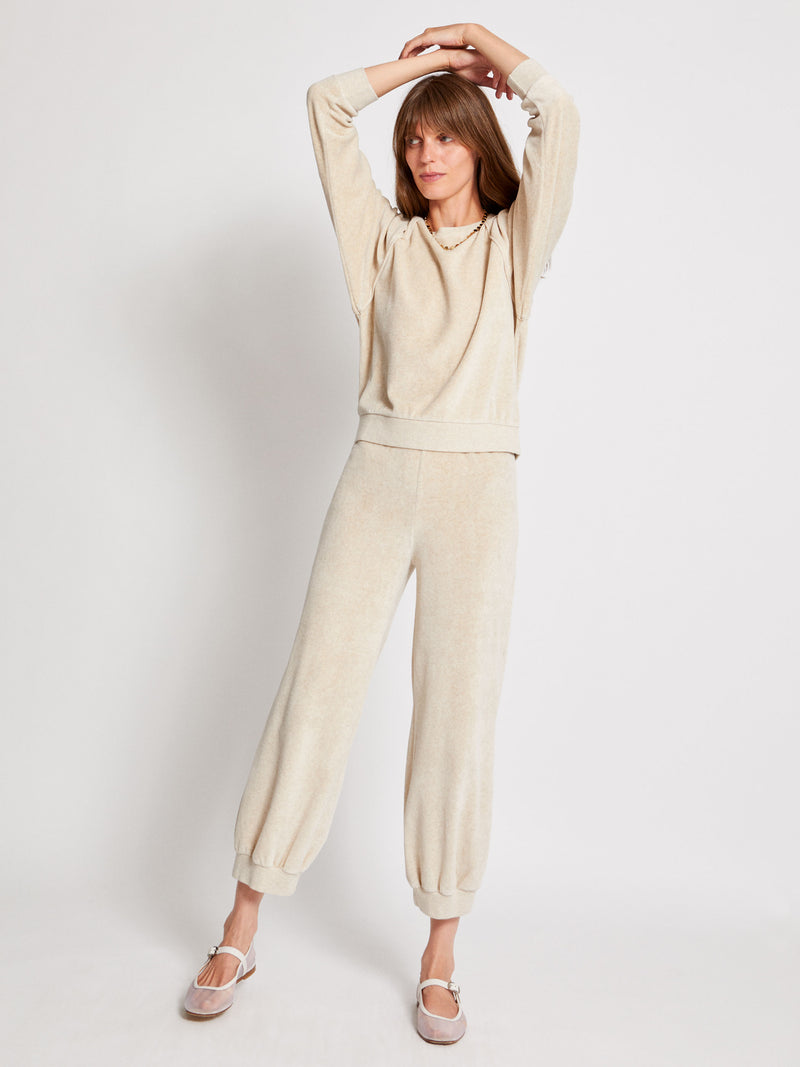 Suzie Kondi Tosk Pants In Velour