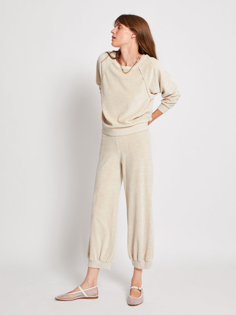 Suzie Kondi Tosk Pants In Velour