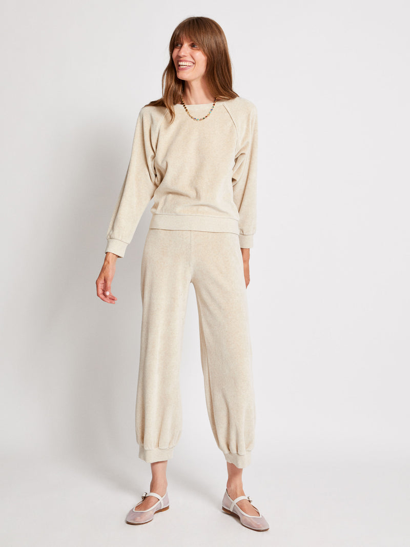 Suzie Kondi Tosk Pants In Velour