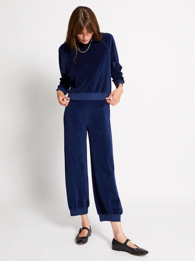 Suzie Kondi Tosk Pants In Velour