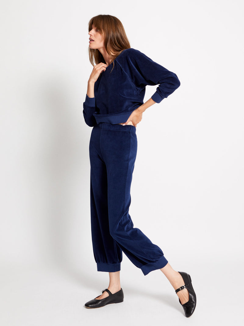 Suzie Kondi Tosk Pants In Velour