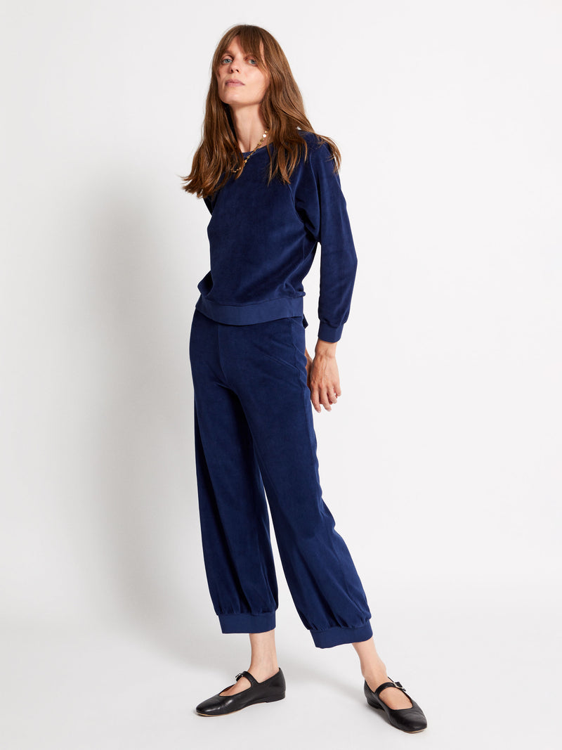 Suzie Kondi Tosk Pants In Velour