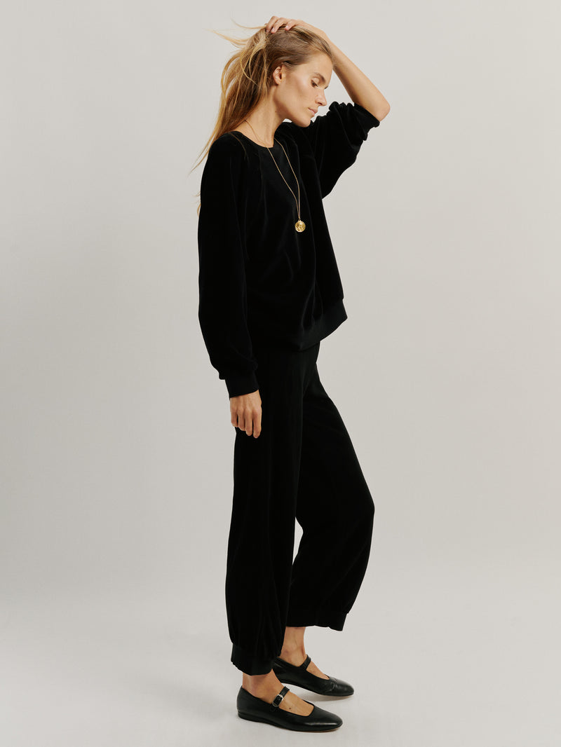 Suzie Kondi Tosk Pants In Velour