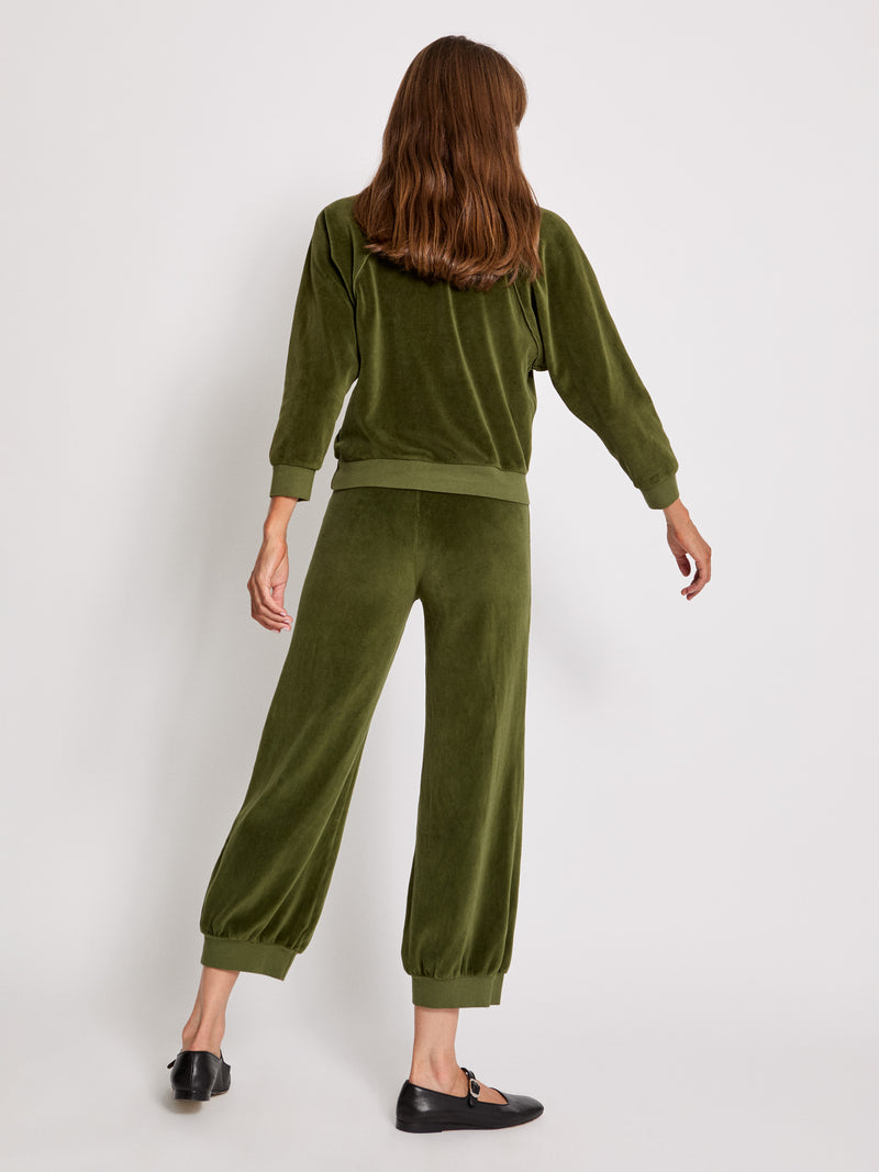 Suzie Kondi Tosk Pants In Velour