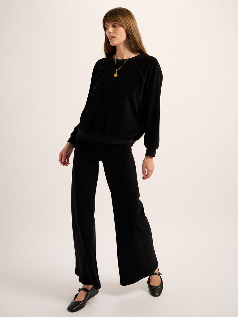 Suzie Kondi Zephyra Pants In Velour