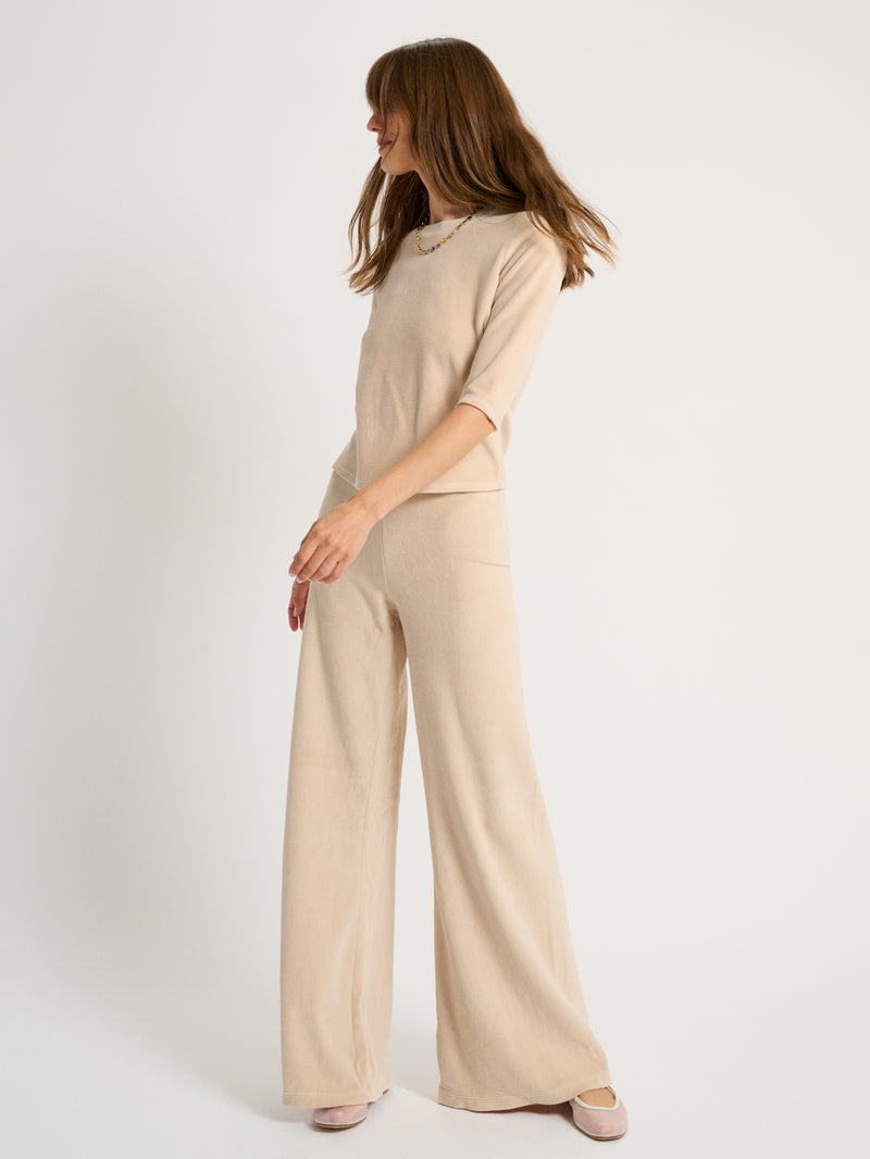 Suzie Kondi Zephyra Pants In Velour