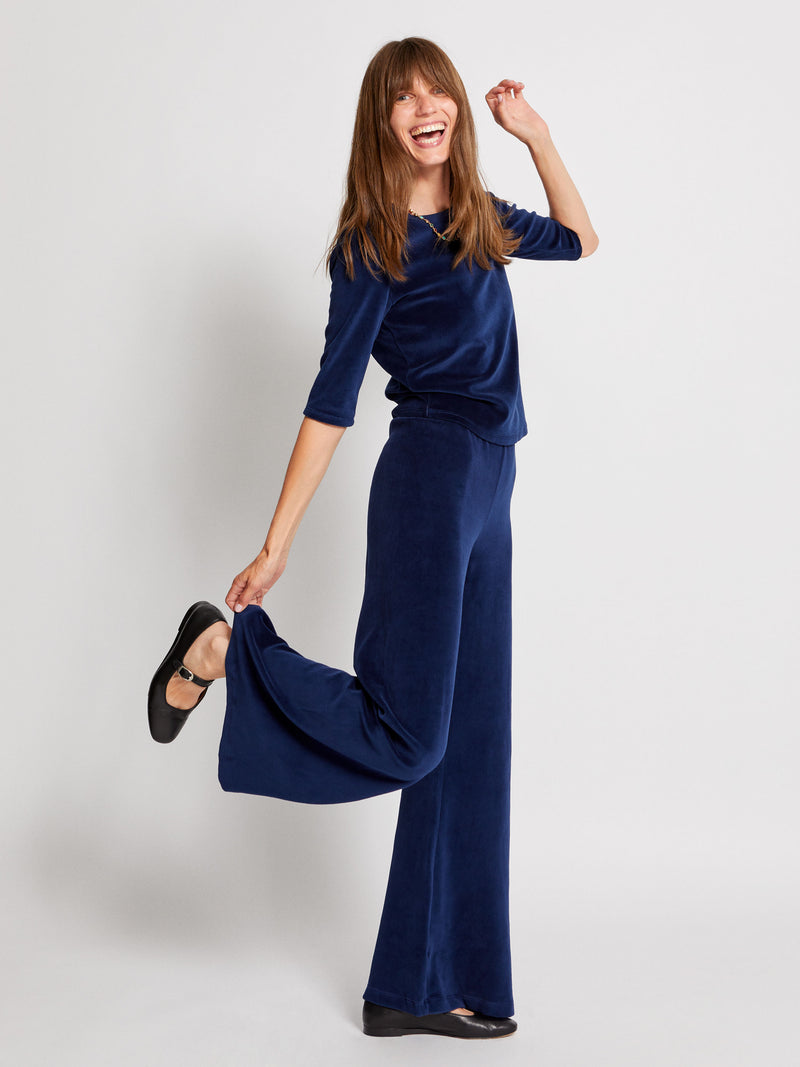 Suzie Kondi Zephyra Pants In Velour