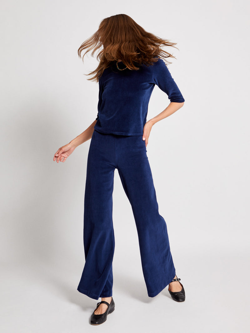 Suzie Kondi Zephyra Pants In Velour