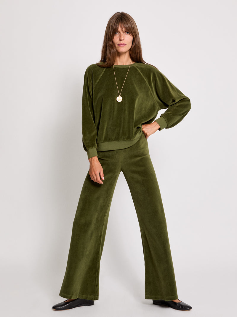 Suzie Kondi Zephyra Pants In Velour