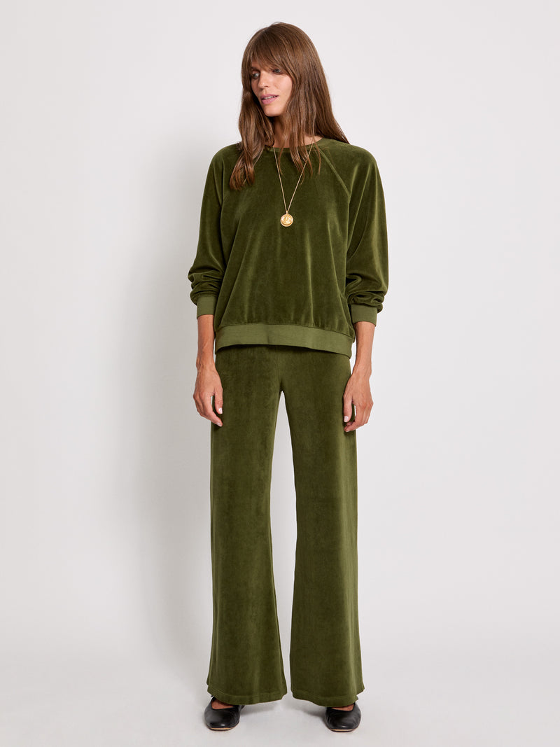 Suzie Kondi Zephyra Pants In Velour