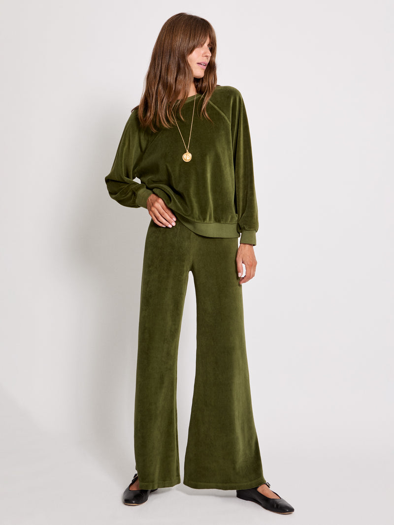 Suzie Kondi Zephyra Pants In Velour