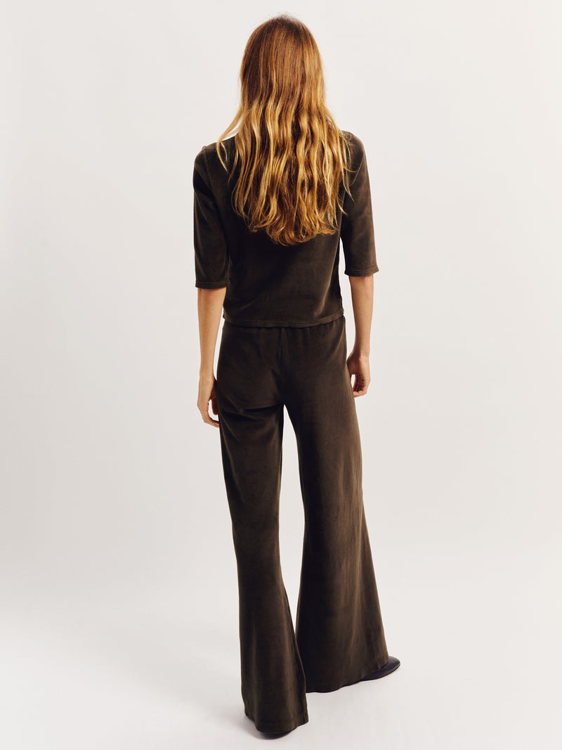 Suzie Kondi Zephyra Pants In Velour