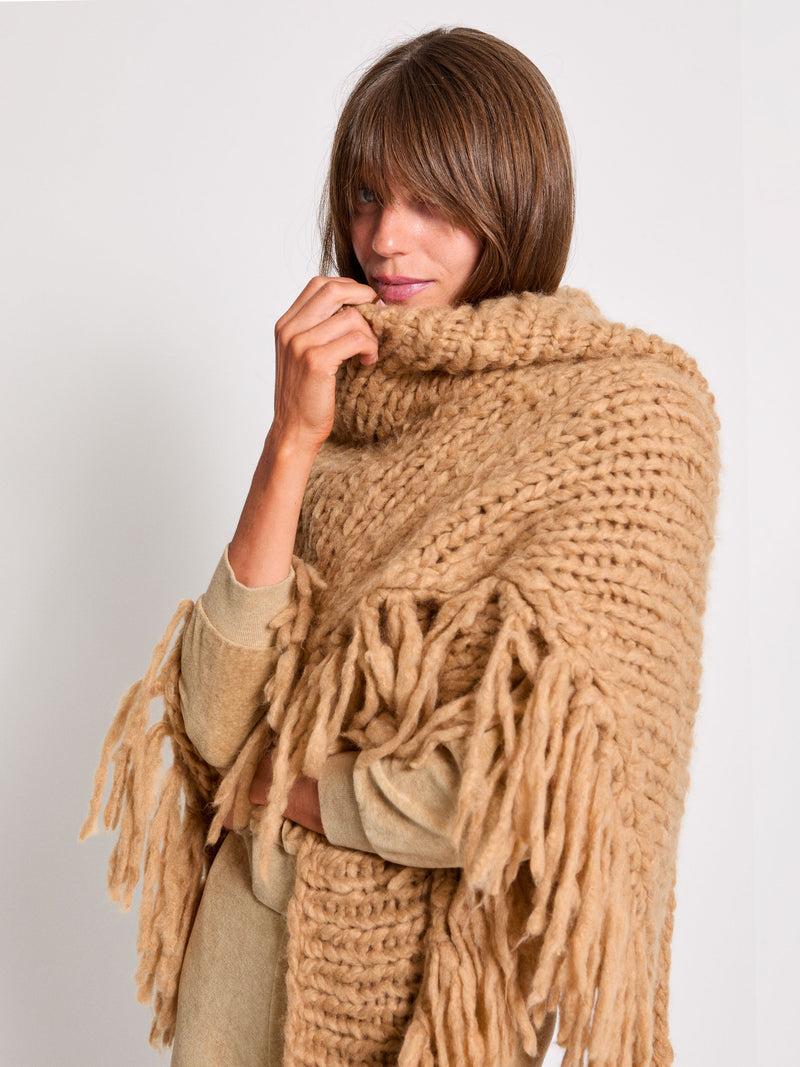 Suzie Kondi Zoofka Shawl In Cashmere