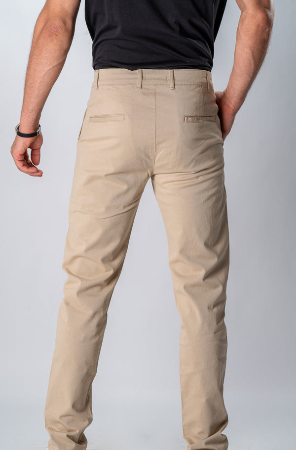 Svnty Gabardine Pants - Beige