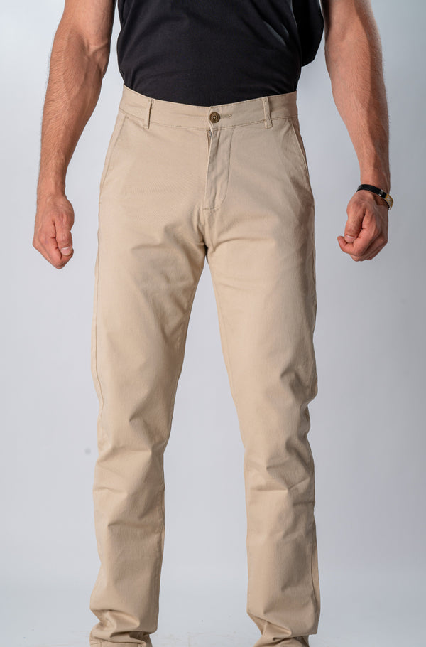 Svnty Gabardine Pants - Beige