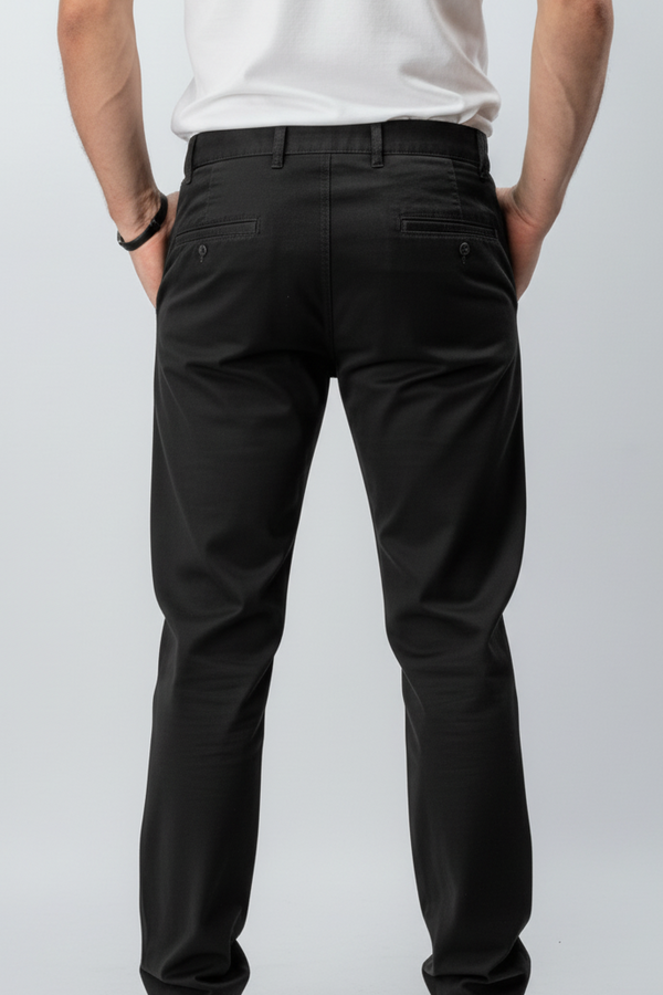 Svnty Gabardine Pants - Black