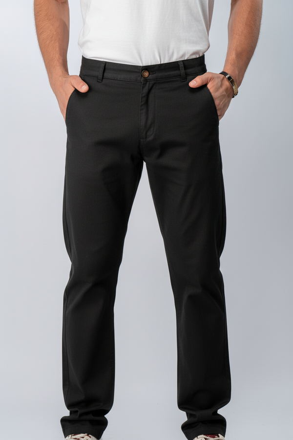 svnty Gabardine Pants - Black