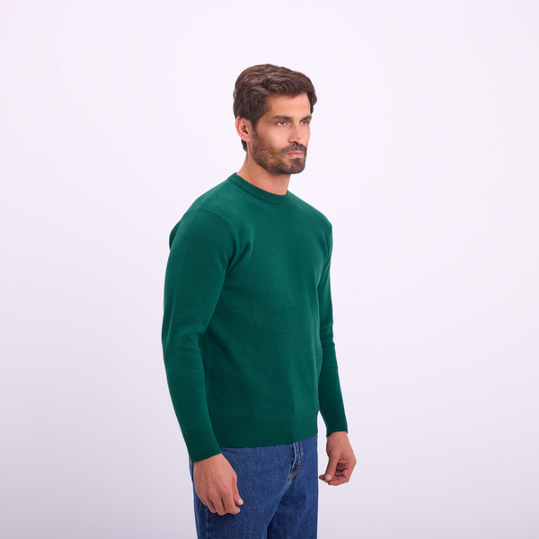 svnty Green Essential Knit Crewneck
