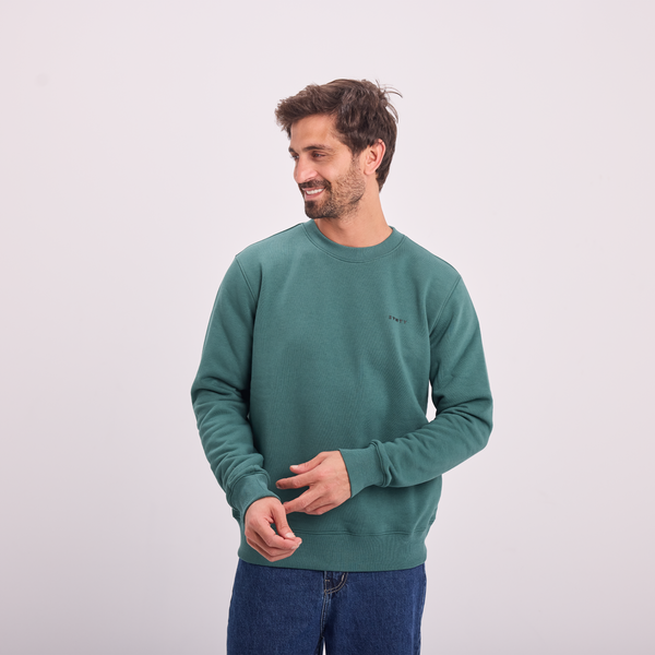 Svnty Green Logo Print Crewneck