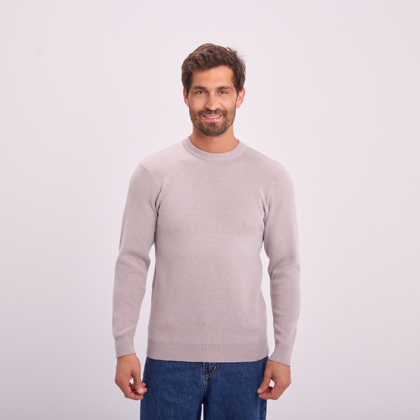 svnty Light Gray Essential Knit Crewneck