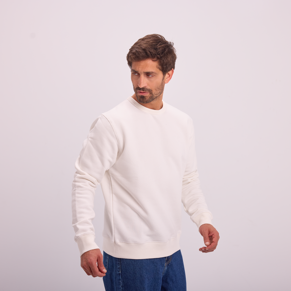 Svnty Off-White Essential Crewneck Sweatshirt