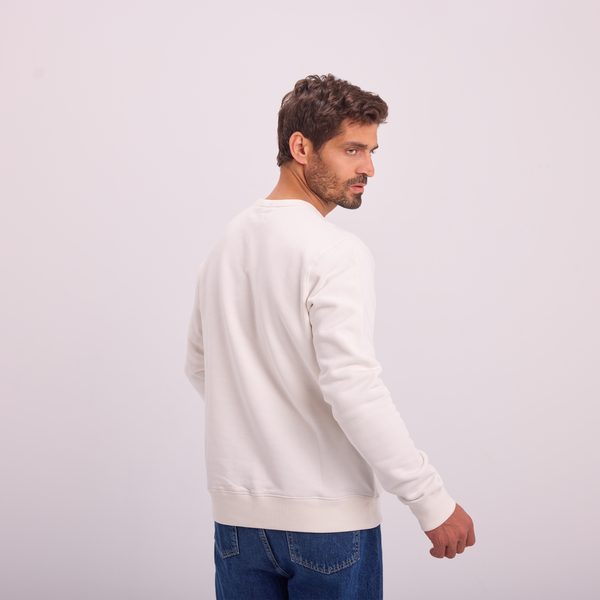 Svnty Off-White Essential Crewneck Sweatshirt