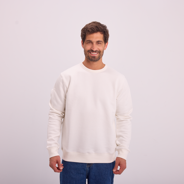 svnty Off-White Essential Crewneck Sweatshirt