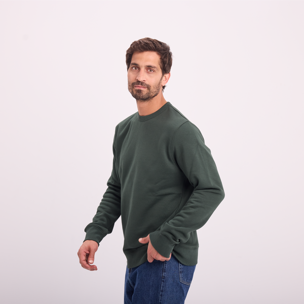 Svnty Olive Essential Crewneck Sweatshirt