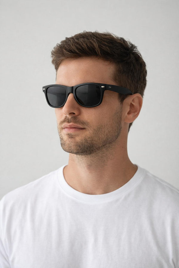 Svnx Classic Wayfarer Sunglasses With Black Matte Frame