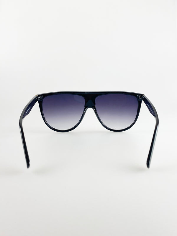 Svnx Oversized Rounded Frame Sunglasses With Ombre Lenses